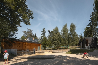 Visitor Facilities 'U Hráze' and 'U Základny' by the City Reservoir - foto: Petr Polák