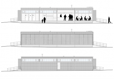 Visitor Facilities 'U Hráze' and 'U Základny' by the City Reservoir - Pohledy U Hráze - foto: Prokš Přikryl architekti