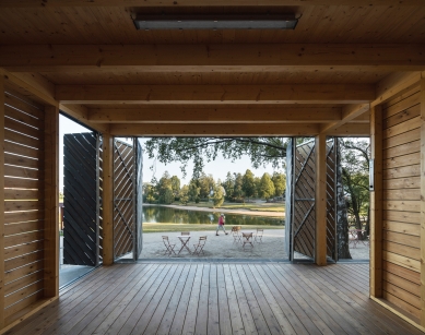 Visitor Facilities 'U Hráze' and 'U Základny' by the City Reservoir - foto: Petr Polák