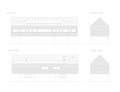 Rodinný dům Řevnice - Fasády