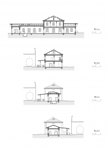 Stanice 6 - Řezy - foto: Architekt Ondřej Tuček