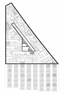 Dům se 40 byty - foto: LAN Architecture