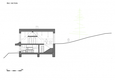 Wunderbaude  - Řez - foto: A1Architects