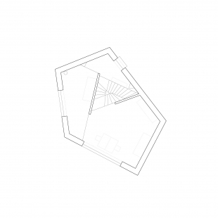 Dům o sedmi podlažích - Floor plan 2nd floor, 3rd floor and 4th floor