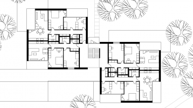 Residential complex Pod Hájkem - Ground plan 1st floor