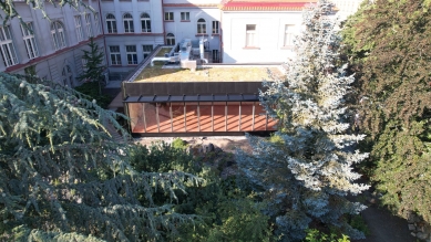 The extension of the dining hall of the Mikuláš Gymnasium in Pilsen - foto: Tomáš Hejzlar