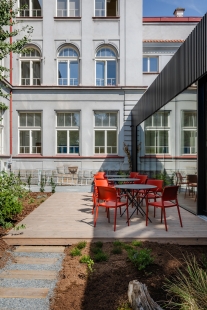 The extension of the dining hall of the Mikuláš Gymnasium in Pilsen - foto: Tomáš Hejzlar