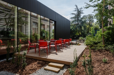 The extension of the dining hall of the Mikuláš Gymnasium in Pilsen - foto: Tomáš Hejzlar