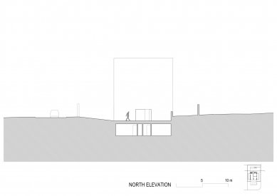Raumplan House - Severní pohled - foto: Alberto Campo Baeza