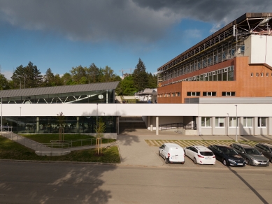 Swimming hall behind Lužánky - foto: Jiří Alexander Bednář