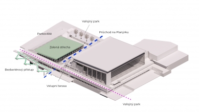 Swimming hall behind Lužánky - <translation>Arrangement</translation>