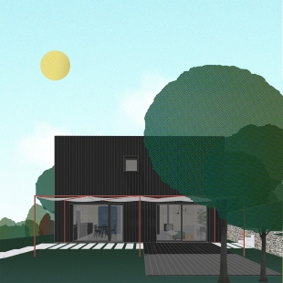 House S  - < html > < head > < title > Collage < /title > < /head > < body > < h1 > Collage < /h1 > < p > This is a collage of various images and ideas. < /p > < /body > < /html > - foto: Grau Architects