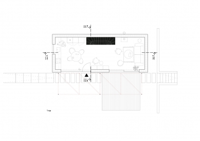 House S  - Ground plan 1st floor - foto: Grau Architects