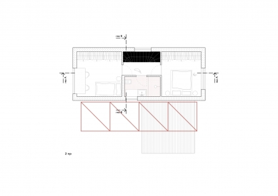 House S  - Floor plan 2nd floor - foto: Grau Architects