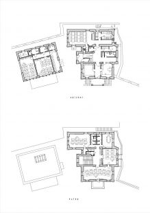 Rekonstrukce a přístavba školy BASIS Prague - Půdorysy - foto: Architekt Ondřej Tuček