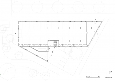 Apartment Building Truhlářská - Floor plan 1st floor - foto: PRO-STORY