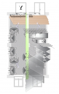 Baryk - Axonometrie - foto: Grau Architects