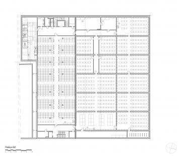 Depository for the Moravian Library - Ground plan 1PP