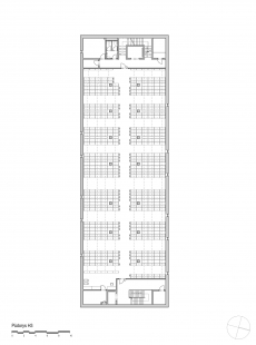 Depository for the Moravian Library - Floor plan 3rd NP