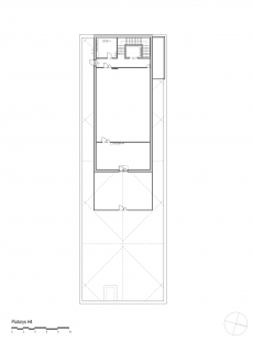 Depository for the Moravian Library - Floor plan 4th floor