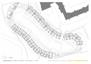 Barrandez-vous I - Půdorys 1.np - foto: under-construction architects