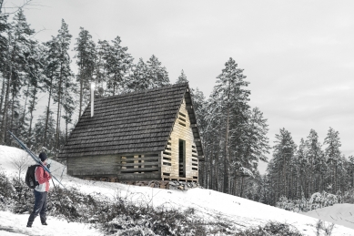 Sláviček Shelter - Visualization - foto: Atelier HRA