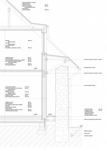 The Forgotten Barn - <translation>Section through the facade</translation>