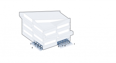 BIG HQ - Diagram: extroverted ground floor