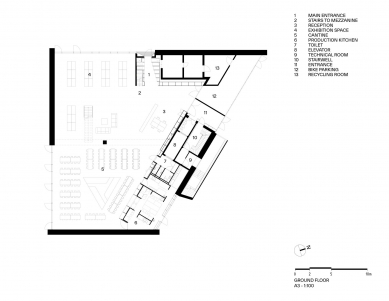 BIG HQ - Floor plan 1st floor