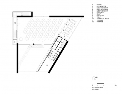 BIG HQ - Floor plan 5th level