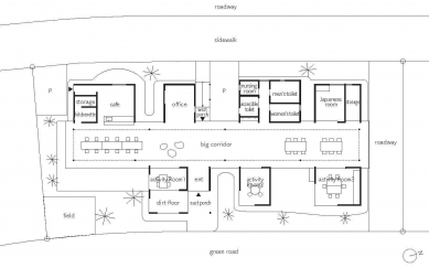 Linimo Terrace Public Utility - <p>Floor plan</p> - foto: nanometer architecture