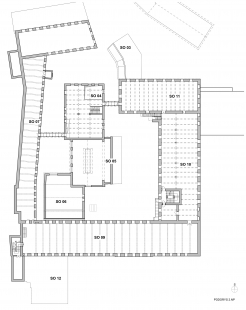 Reconstruction of the Museum of Old Machines and Technologies in Žamberk - Floor Plan 2nd Floor