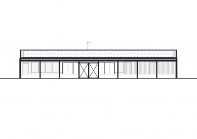 Letní terasa v zoologické zahradě Zlín v Lešné - Severozápadní pohled - foto: Studio New Work 