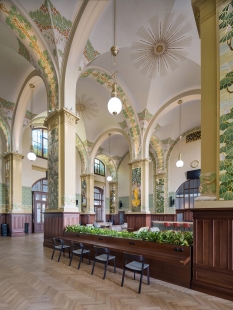 Rekonstrukce severního křídla Fantovy budovy - Sloupový sál - foto: Tomáš Dittrich