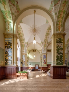 Rekonstrukce severního křídla Fantovy budovy - Sloupový sál - foto: Tomáš Dittrich