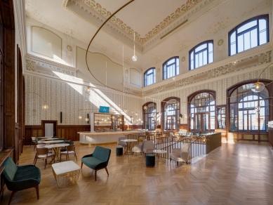 Rekonstrukce severního křídla Fantovy budovy - Kavárna - foto: Tomáš Dittrich