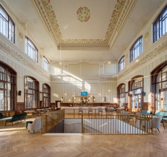 Rekonstrukce severního křídla Fantovy budovy - Kavárna - foto: Tomáš Dittrich