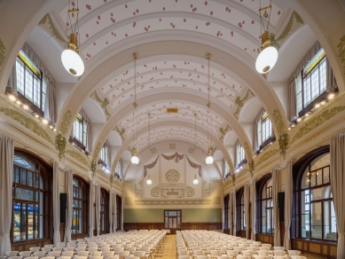 Rekonstrukce severního křídla Fantovy budovy - Velký sál - foto: Tomáš Dittrich