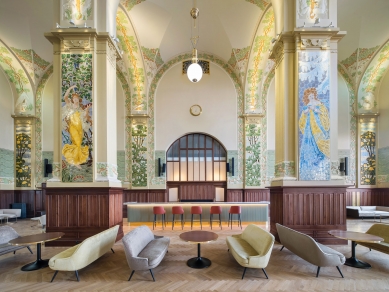 Rekonstrukce severního křídla Fantovy budovy - Sloupový sál - foto: Tomáš Dittrich