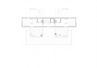 Podun Apartment Building - Floor plan 5th floor - foto: Kuklica Smerek architekti