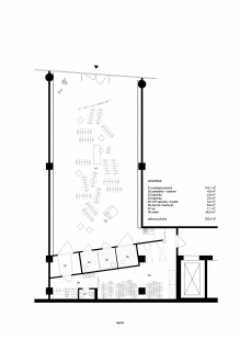 <store>NEHERA</store> - Floor plan of the design - foto: Kilo / Honč