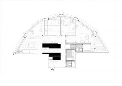 Byt SKP23 - Floor plan – current state