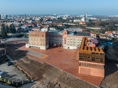 Veřejné prostory Automatických mlýnů v Pardubicích - foto: Aleš Jungmann