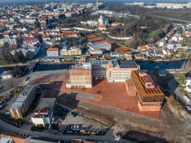 Veřejné prostory Automatických mlýnů v Pardubicích - foto: Aleš Jungmann