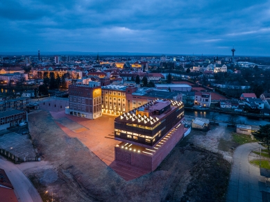 Veřejné prostory Automatických mlýnů v Pardubicích - foto: Aleš Jungmann