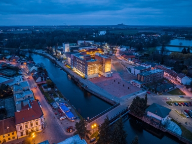 Veřejné prostory Automatických mlýnů v Pardubicích - foto: Aleš Jungmann