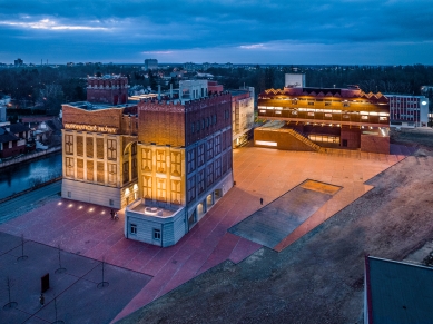 Veřejné prostory Automatických mlýnů v Pardubicích - foto: Aleš Jungmann