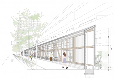 Yokonagaya Beauty Salon - foto: Office for Environment Architecture