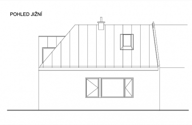 Family house of the Barbořík couple - View from the South - foto: NEW WORK