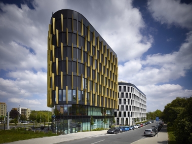 New construction of the AFI Vokovice administrative building